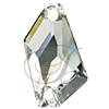 SWAROVSKI 3267 De-Art Sew On Rhinestones 23x13 Black Diamond